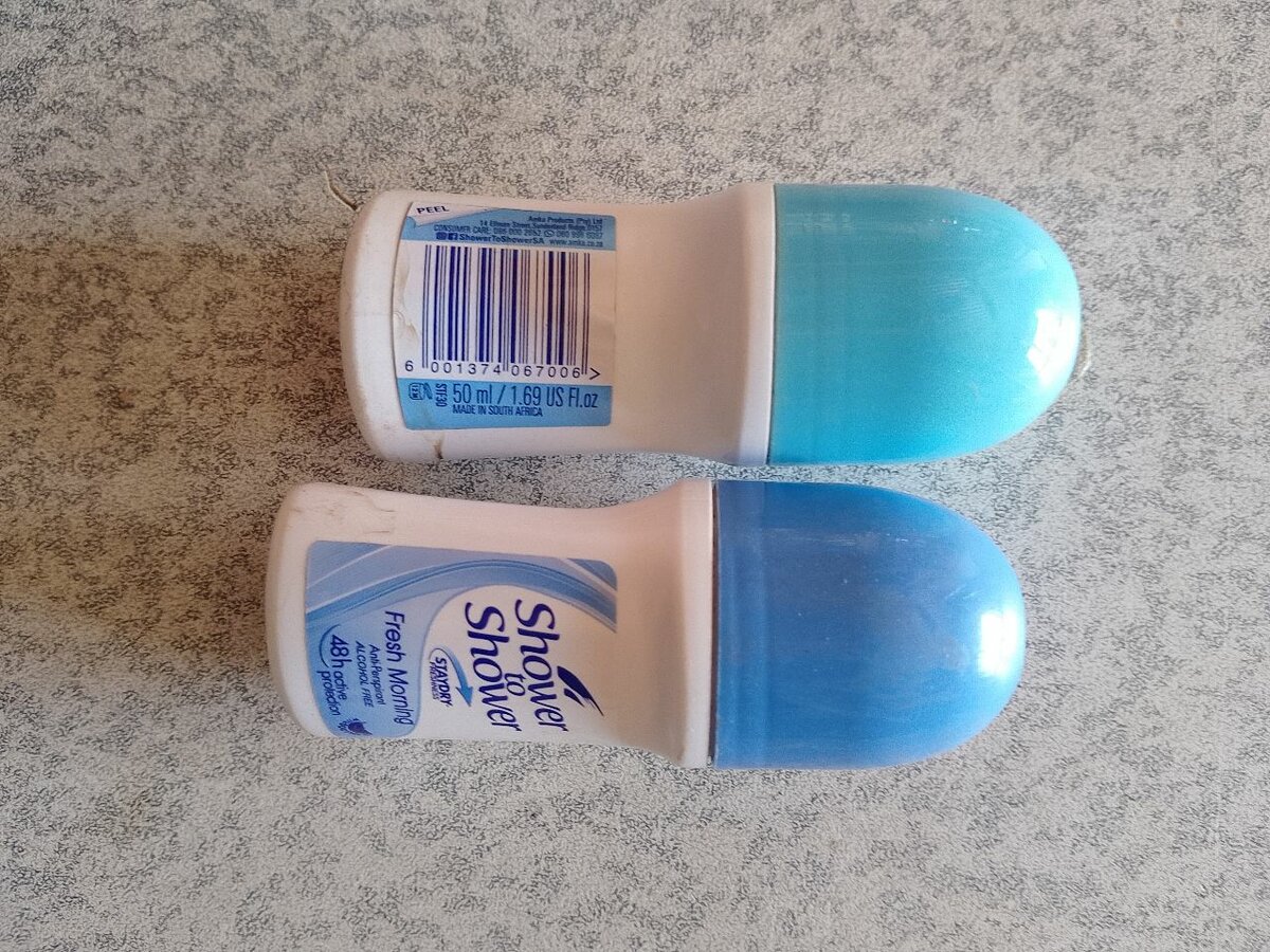 Shower to shower roll on