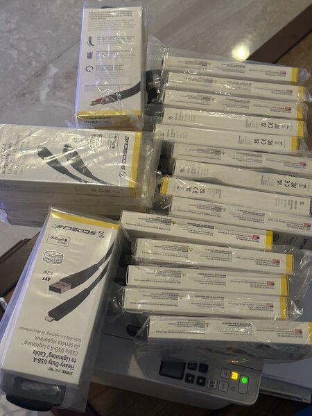 Heavy-Duty USB-A Lightning iPhone Cable