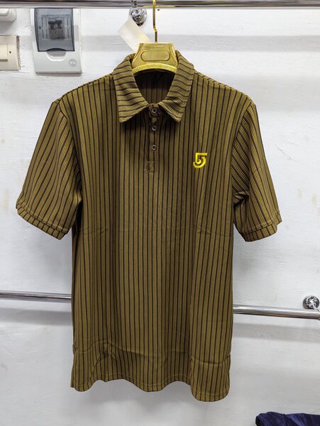 Polo rayé homme élégant