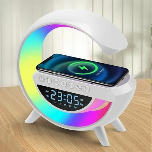 LED Wireless Charging Speaker