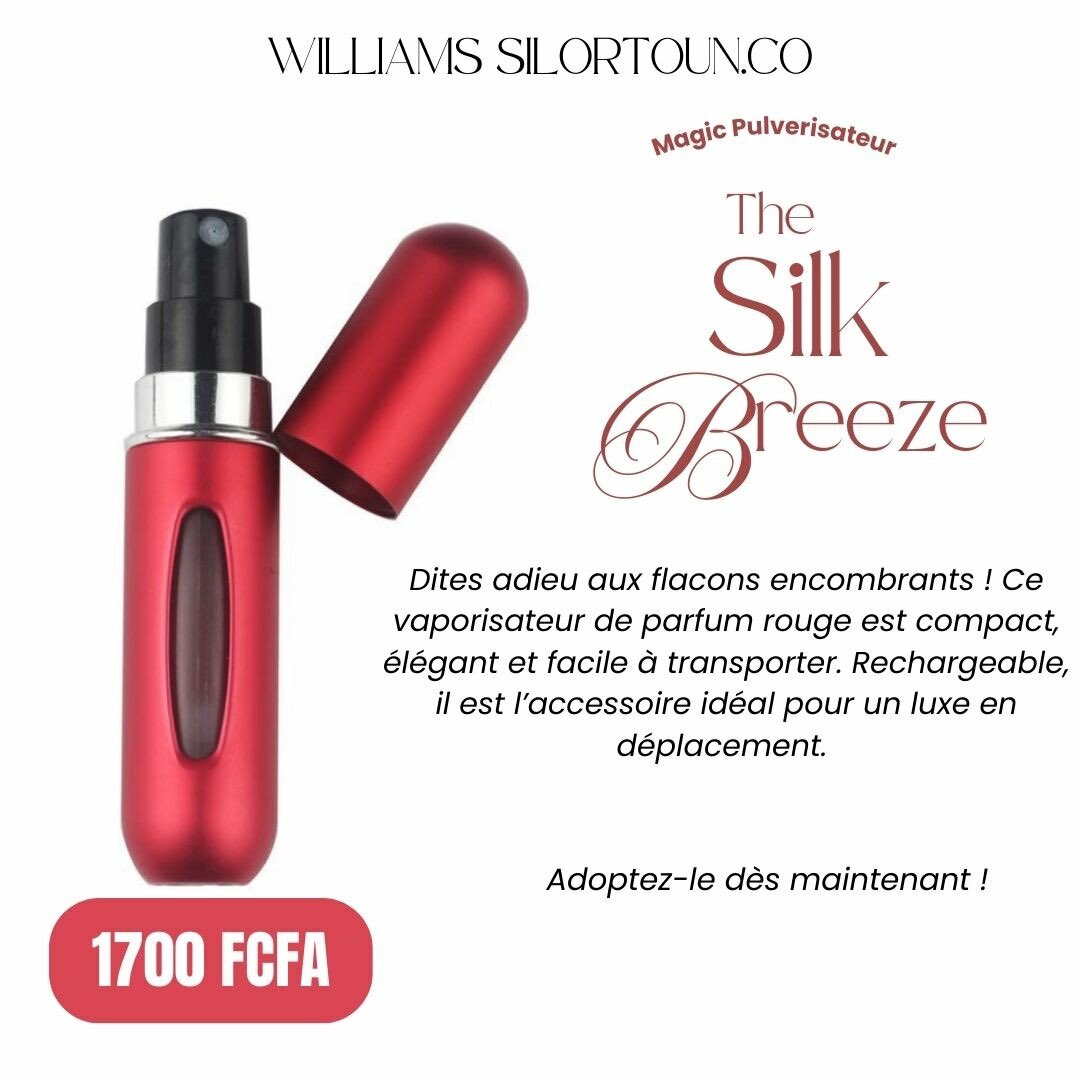Vaporisateur Parfum rechargeable Silk Breeze