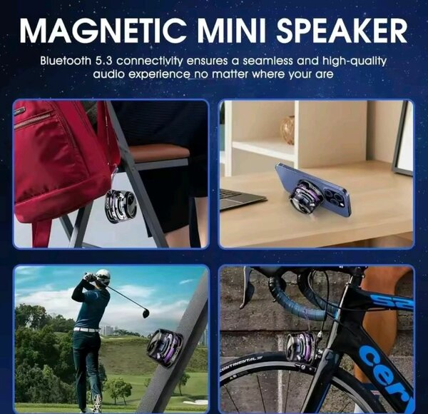 Haut-parleur Bluetooth magnéti
