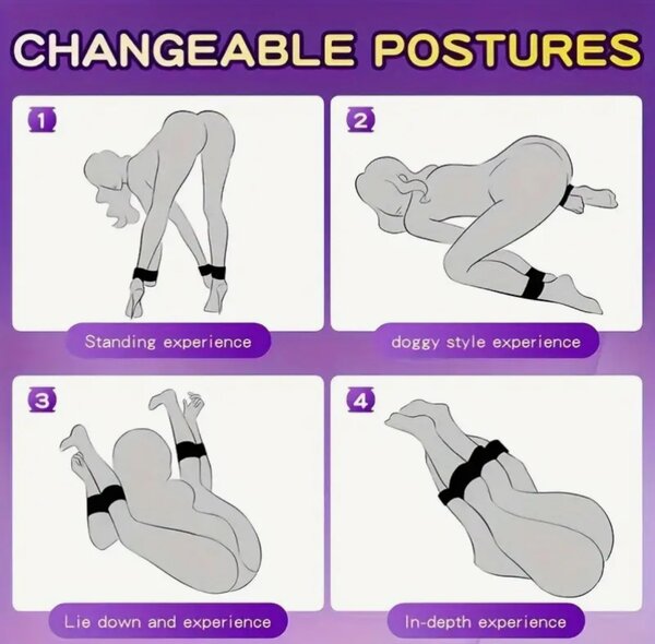 Menottes ajustables BDSM