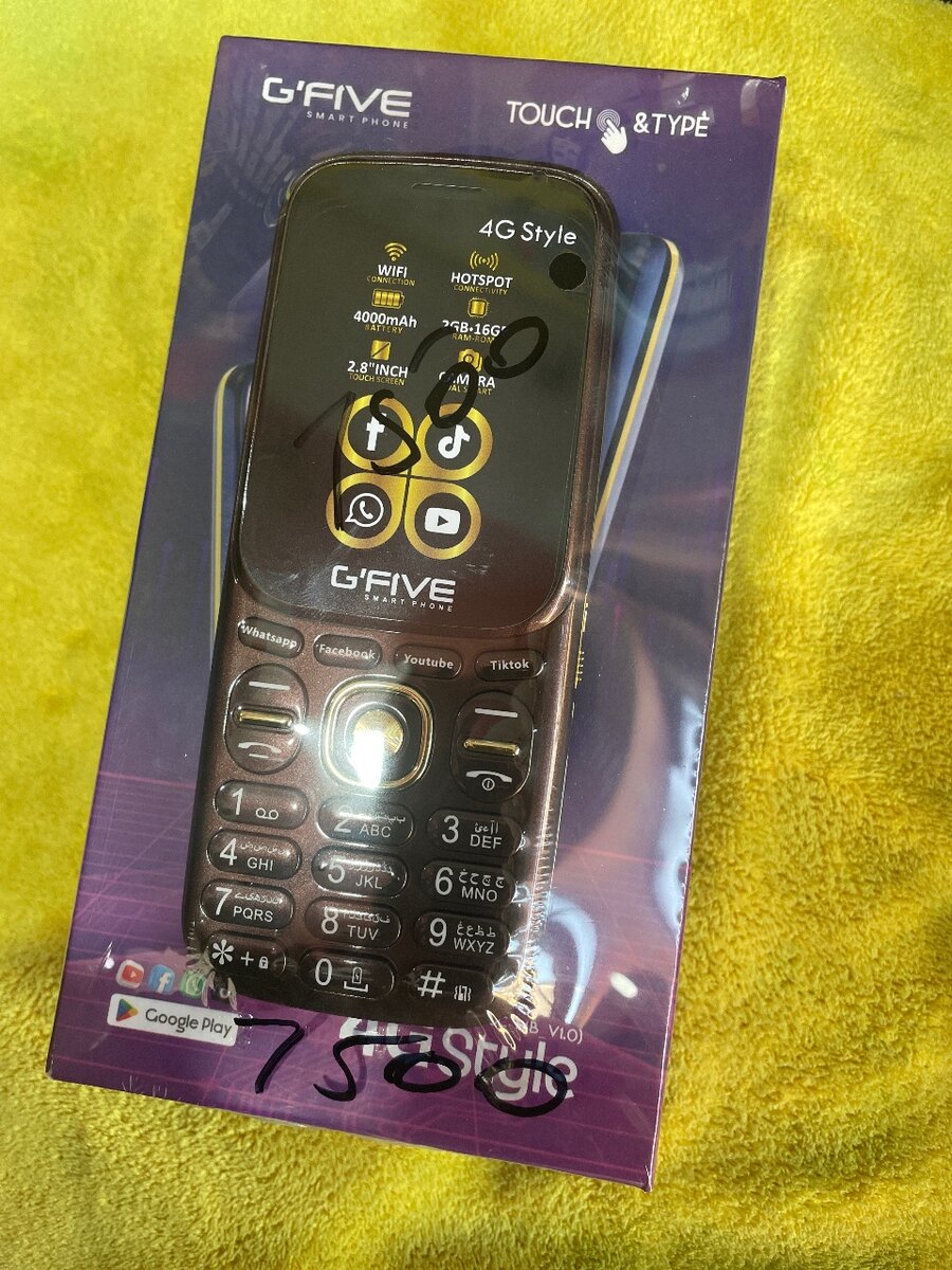 G Five touch & type