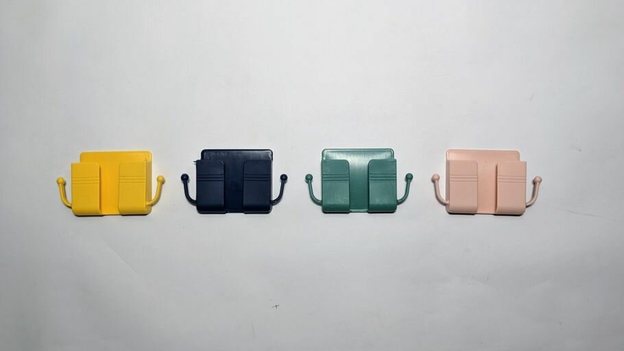 Adhesive Phone Holder with Hook