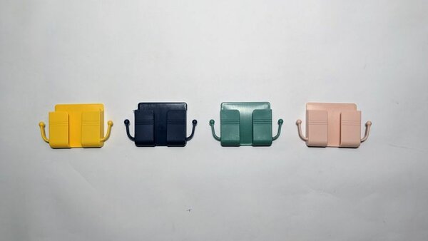 Adhesive Phone Holder with Hook