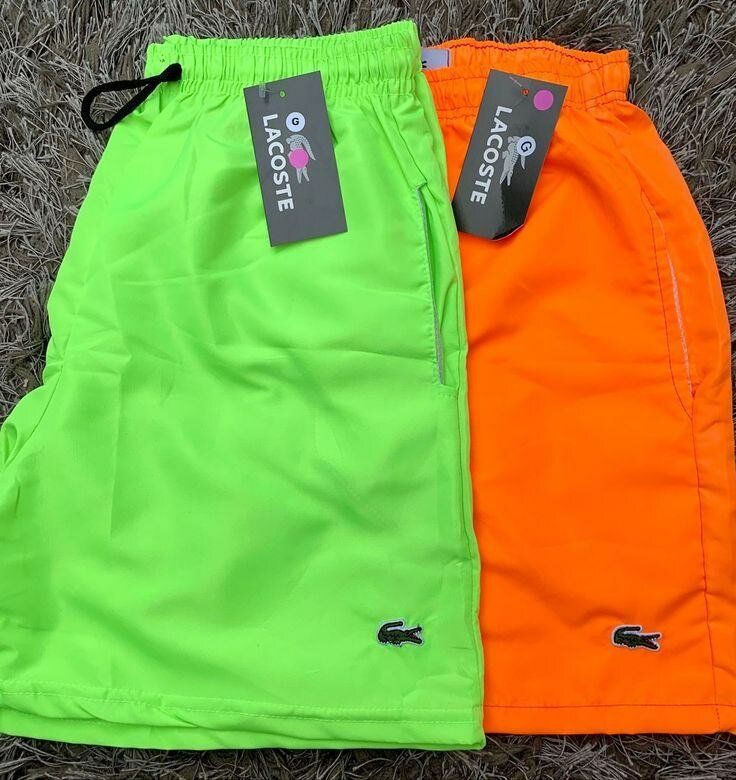 Shorts colorés pour hommes