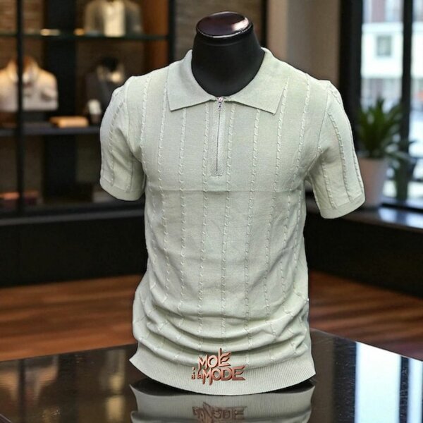 Polo en maille pour homme