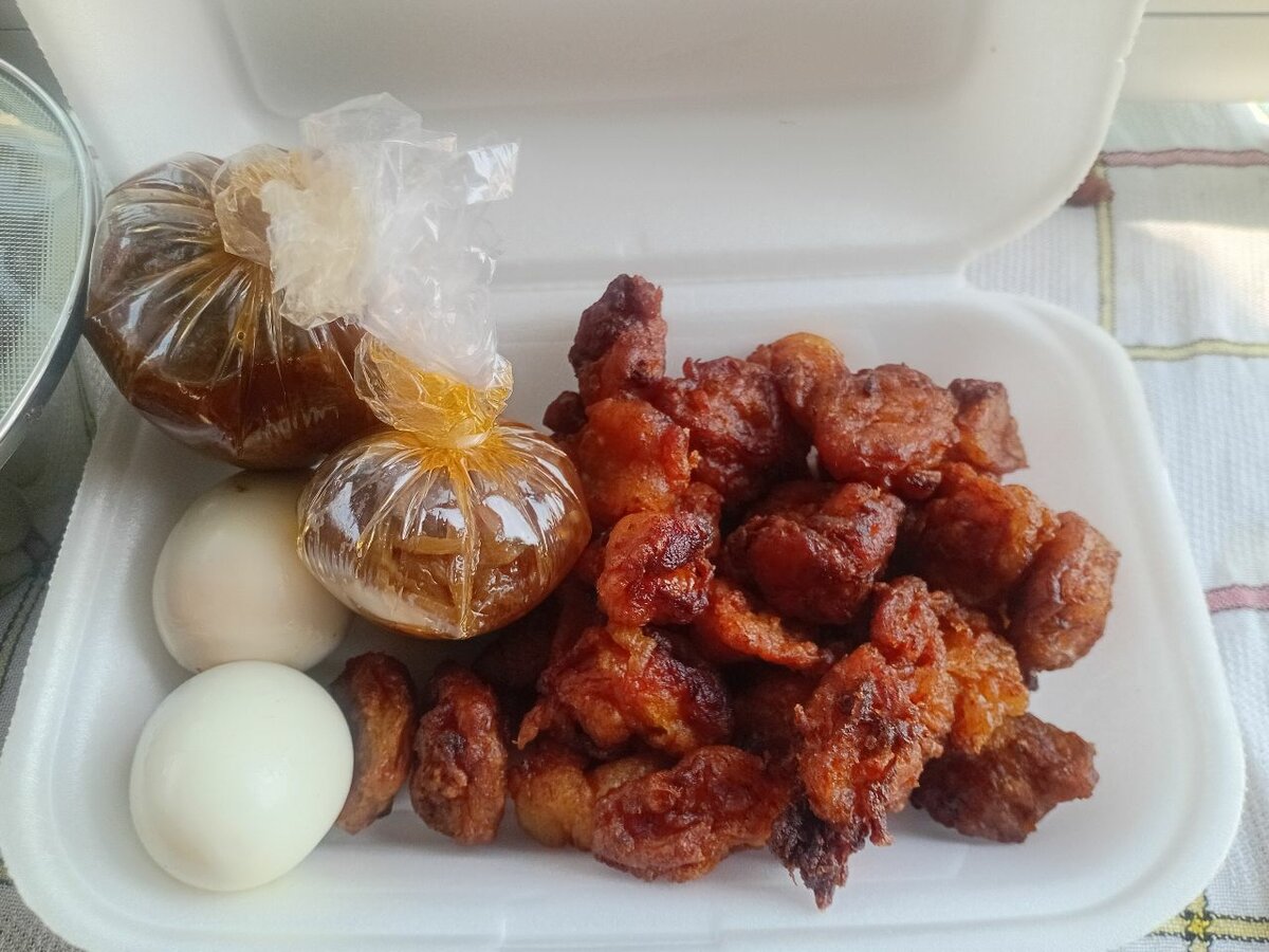 Plats de repas africain