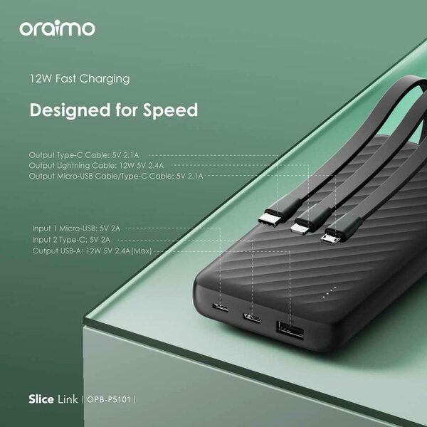 Power Bank Oraimo 10000mAh