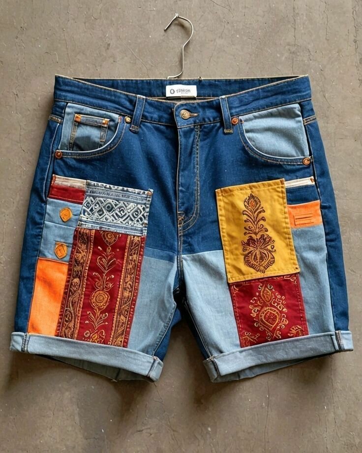 Men' short jeans