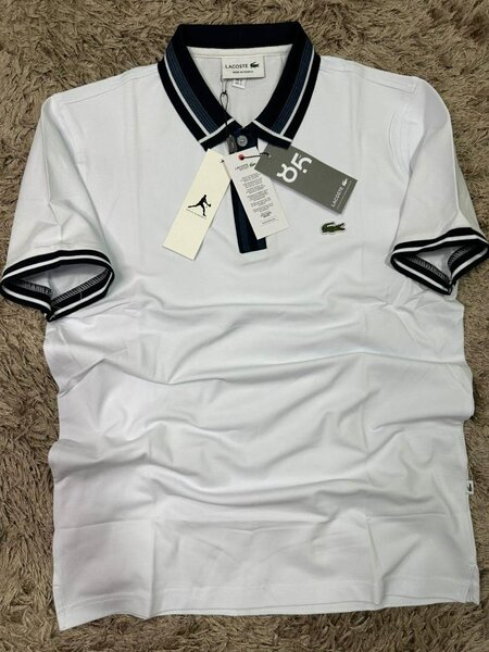 Polo blanc élégant Lacoste