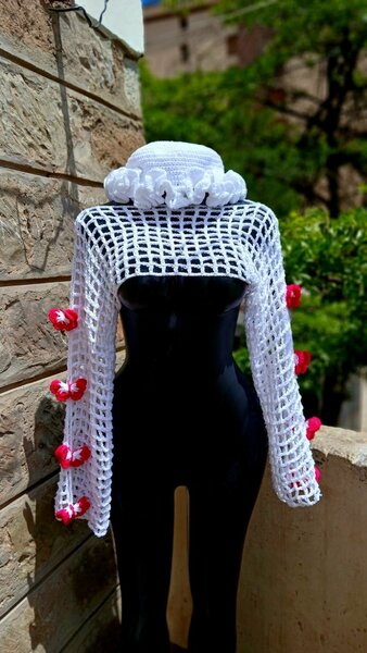 Pull crochet élégant pour femme