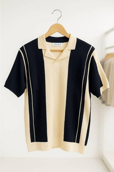Polo vintage homme élégant
