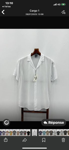 Chemise décontractée homme