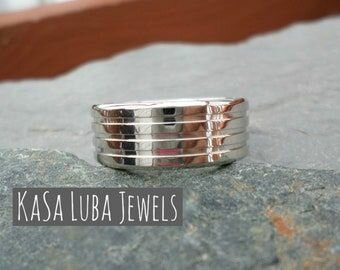 Bague élégante en argent