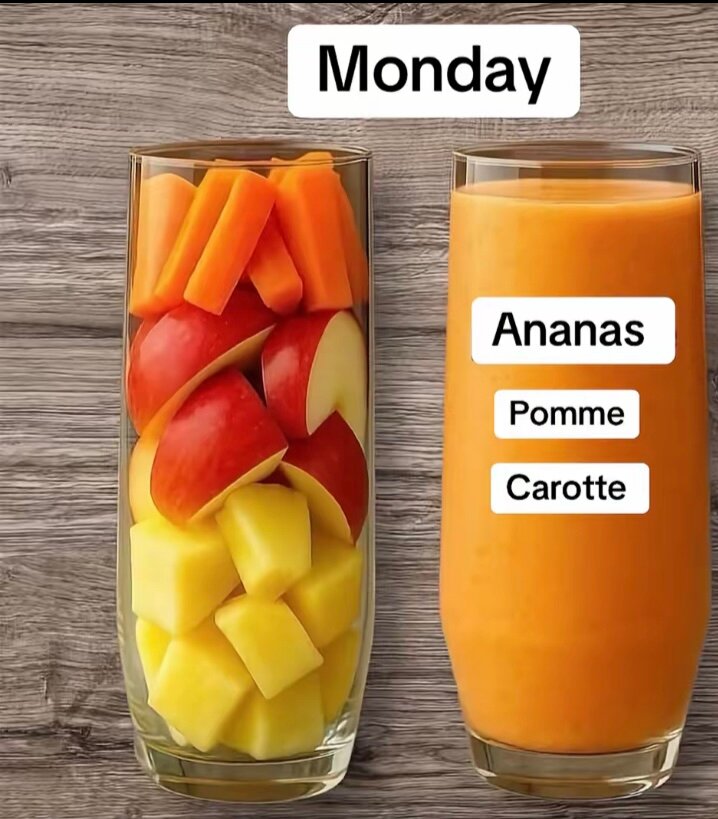 Smoothies de fruits frais