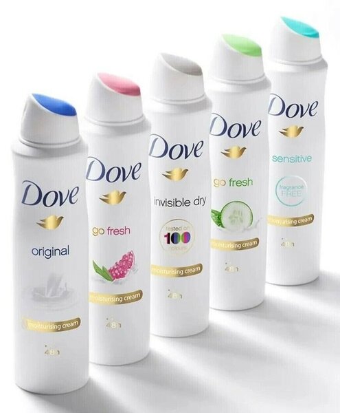Dove deodorant