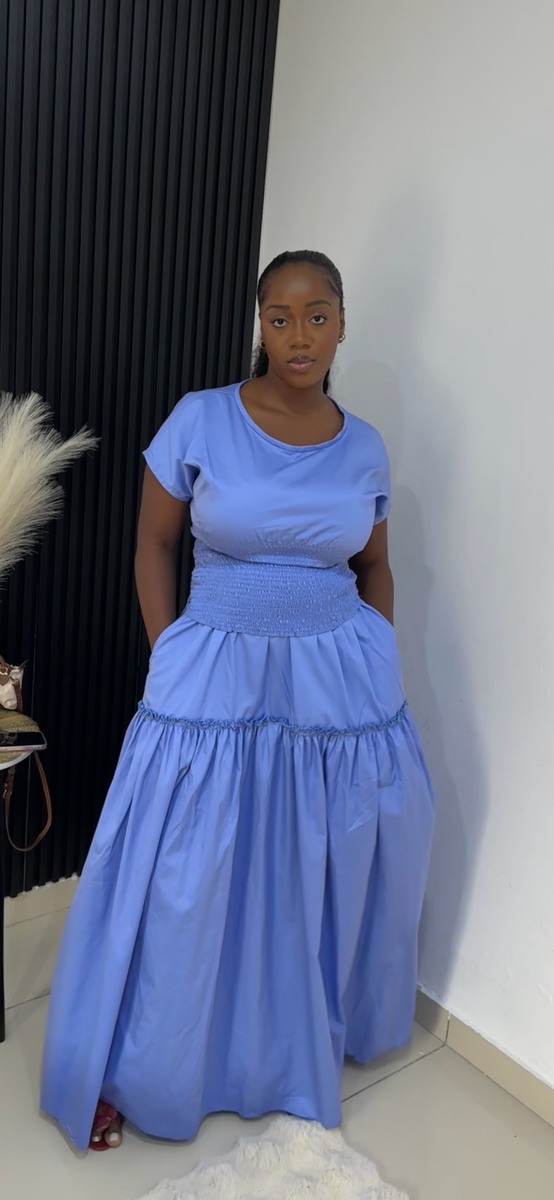 Robe maxi élégante femme