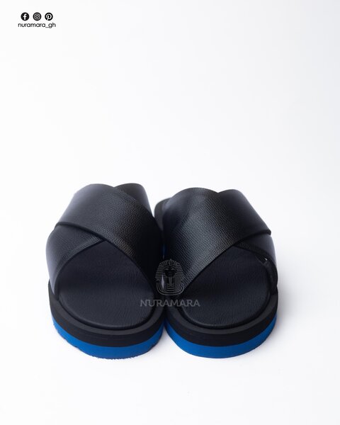 Nuramara contemporary cross slippers