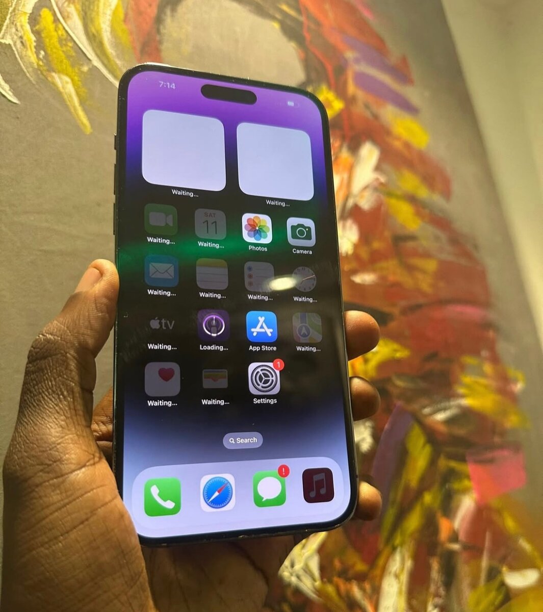 iPhone 14 pro max 256GB Factory Unlocked (physical sim)