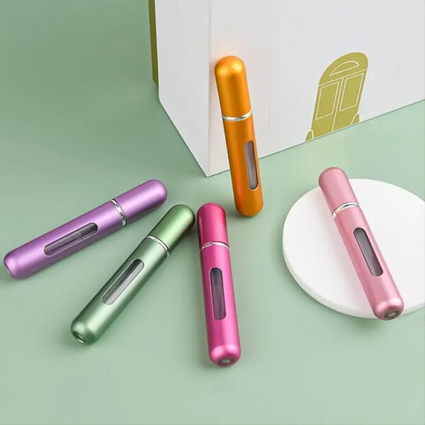 Perfume refill bottle. Atomizer