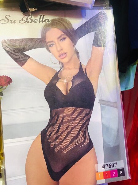 Body en dentelle noire sexy