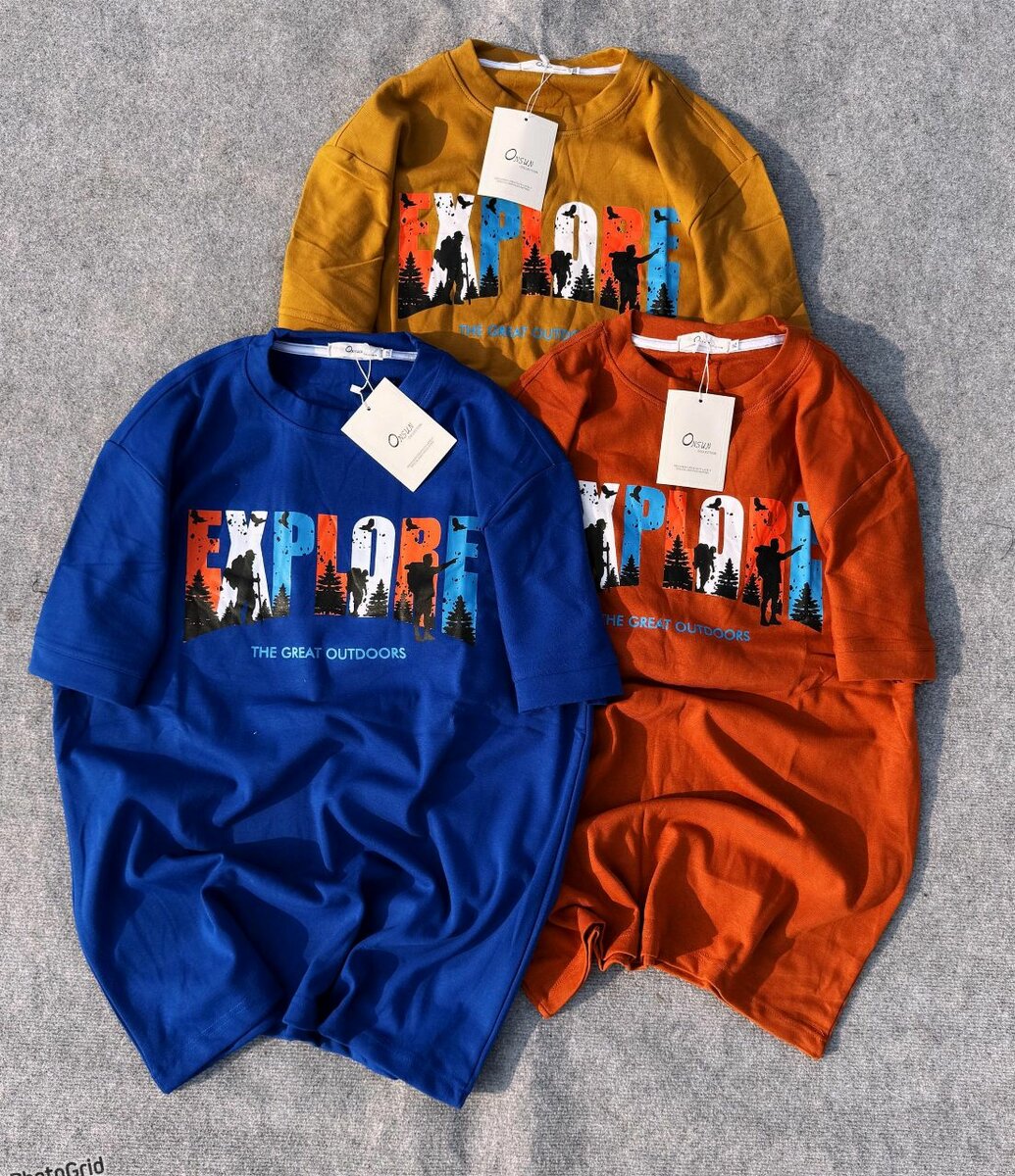 T-shirts Unisex Explore Adventure