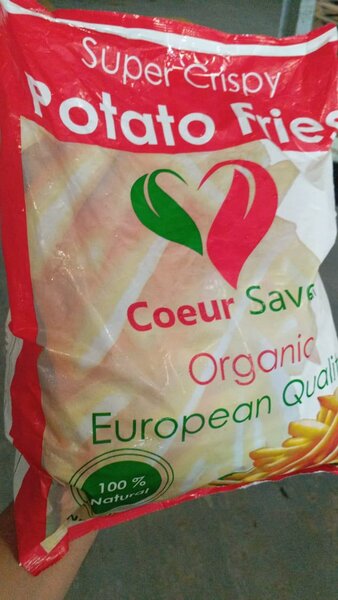 Frites Surgelées naturelles