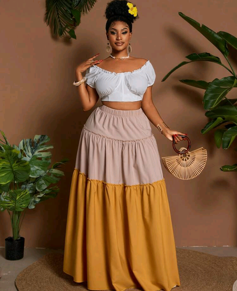 Jupe longue bohème tendance