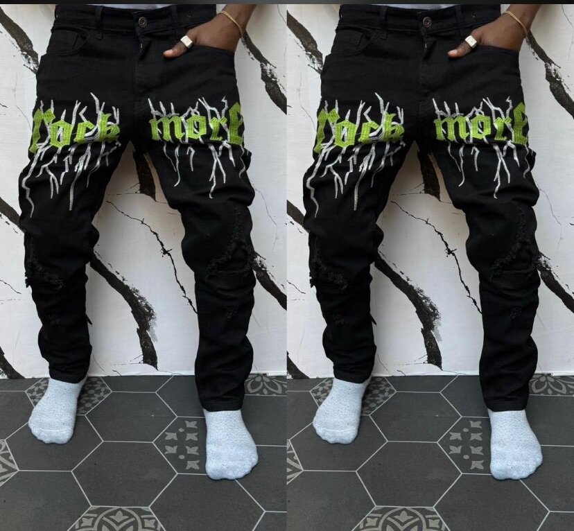 Jeans homme style streetwear
