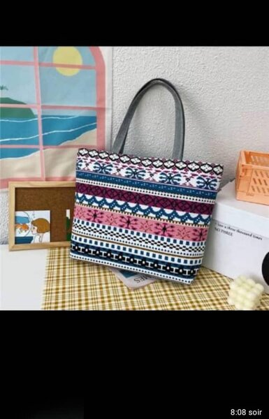 Sac cabas réversible élégant