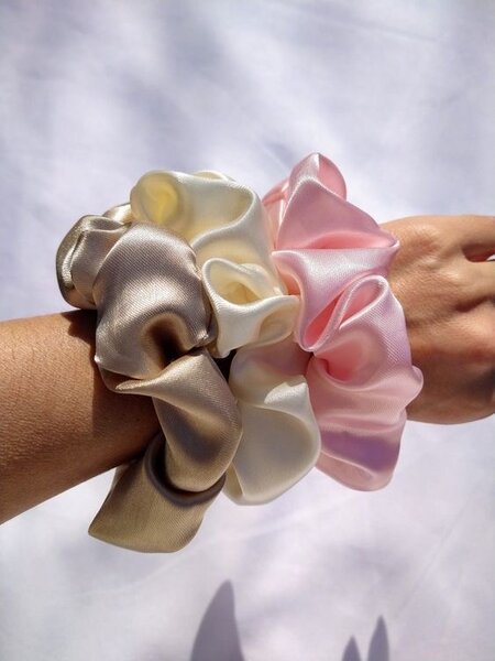 Élastiques Cheveux Satin