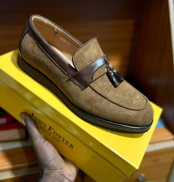 Mocassins en daim pour hommes