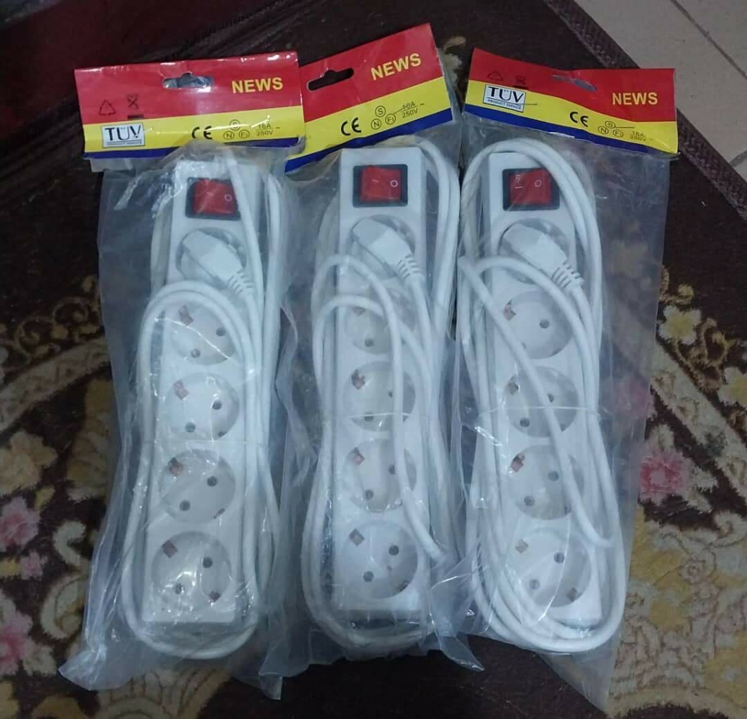 Multiprise Électrique avec Interrupteur