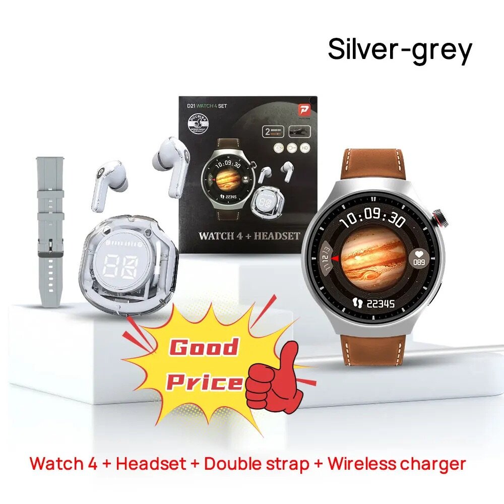 New D9 D11 D21watch4 set round screen smart watch set