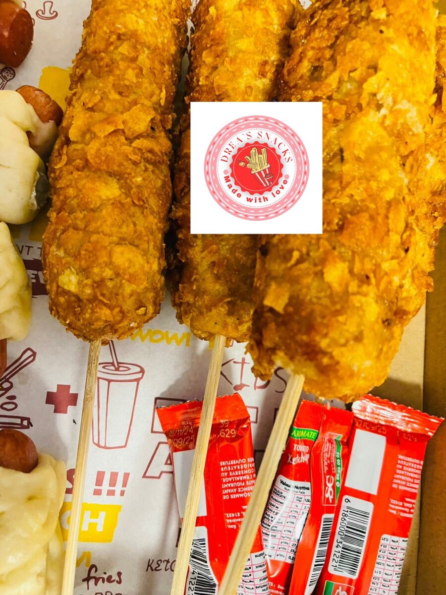 Beignet de saucisses ( Corn dog)