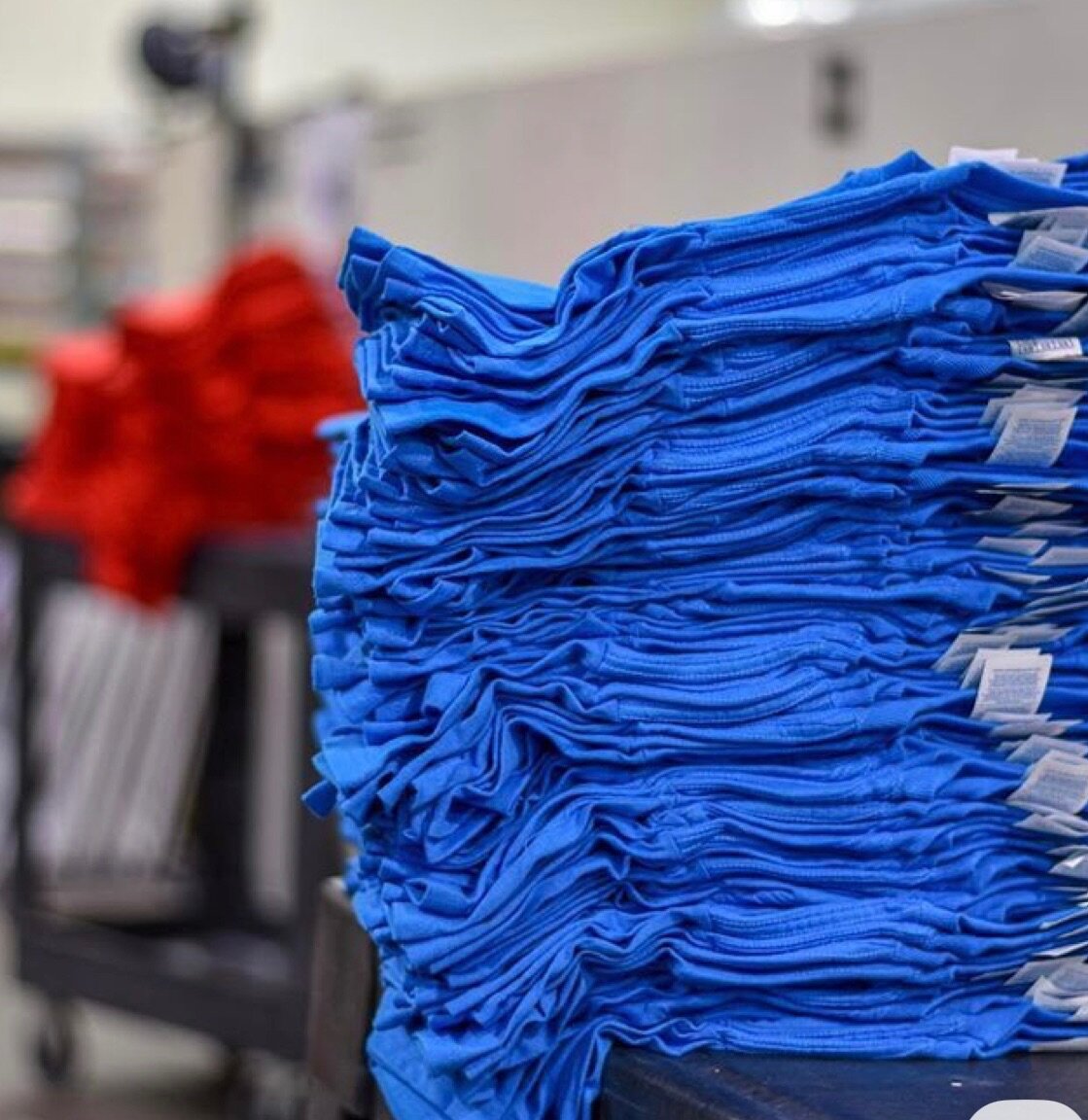 T-shirts multicolores en coton