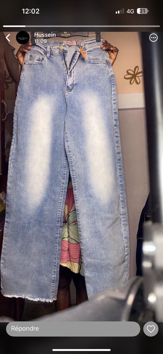 Jeans évasés pour femmes