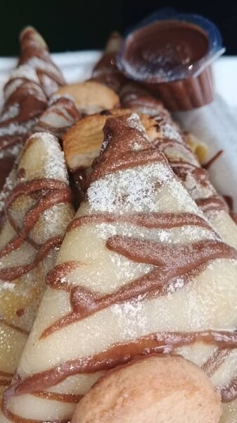 Crêpes au  Nutella