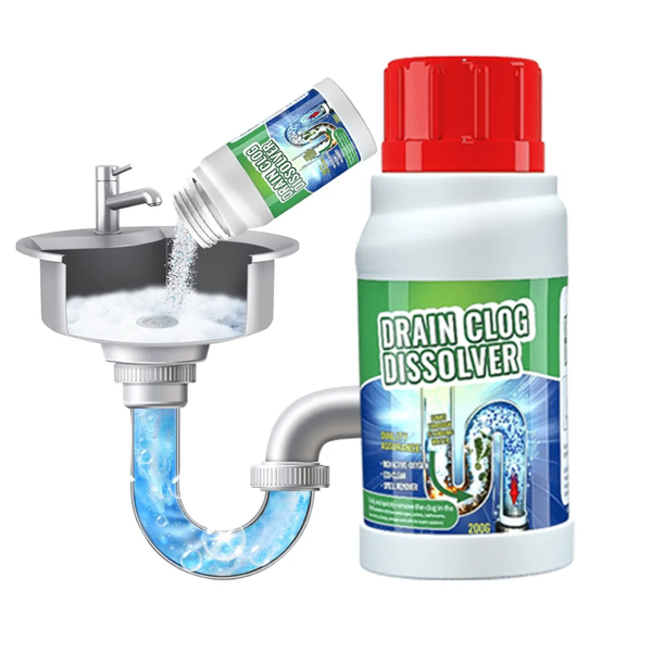 Dissolvant puissant pour canalisations