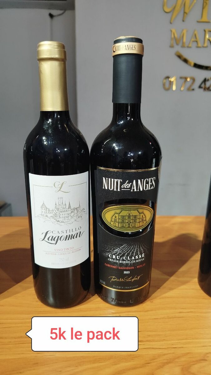 Pack de Vins Rouges & Mousseux