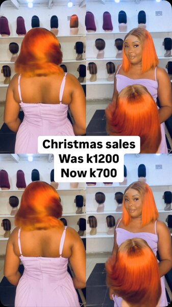 Beautiful and elegant women's wig