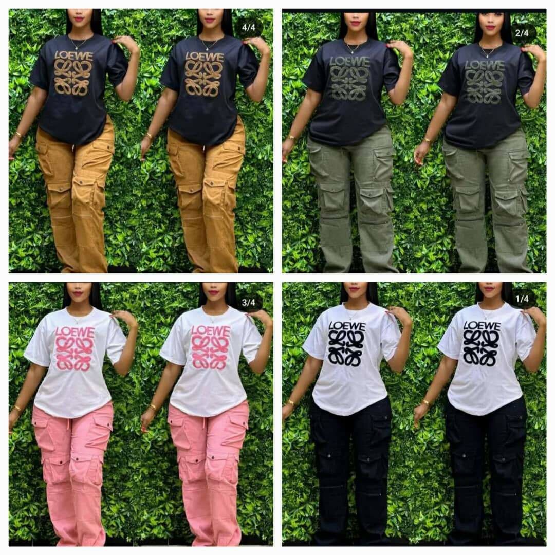 Cargo pants and shirt