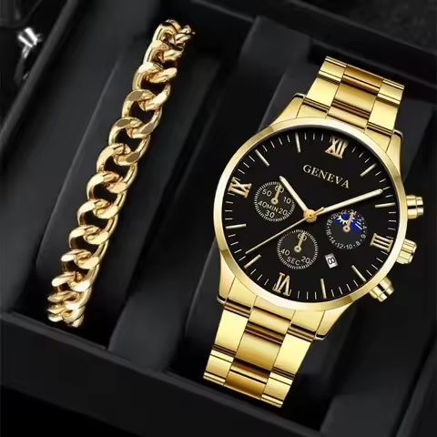 Montre homme avec bracelets