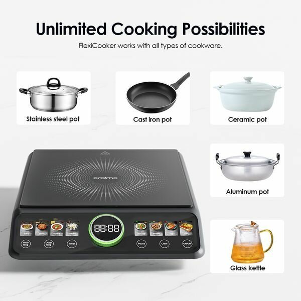 Plaque à induction polyvalente