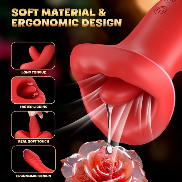 Vibromasseur étanche ergonomique