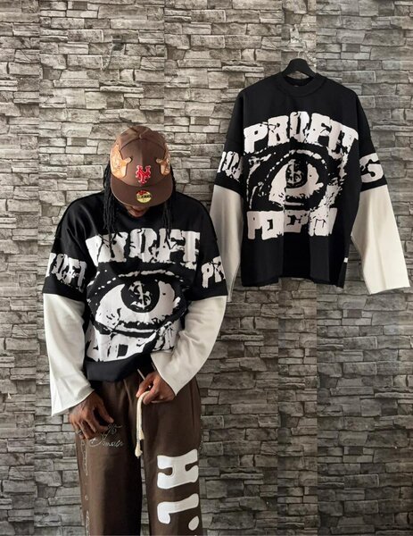Sweat-shirt graphique tendance