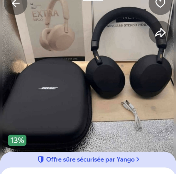 Casque sans fil Bose