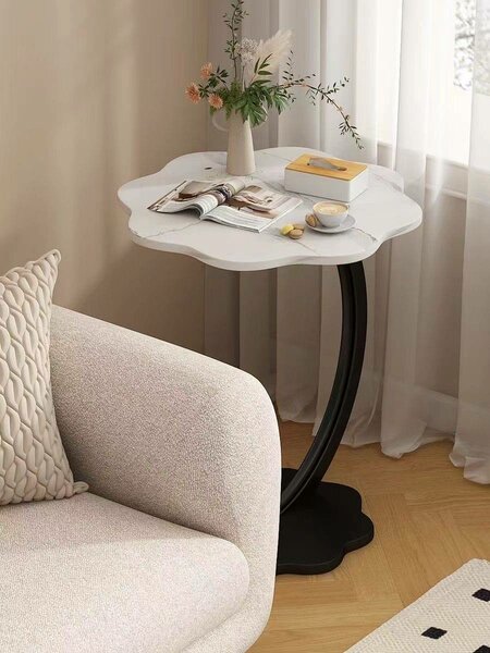 Table d'appoint moderne fleur
